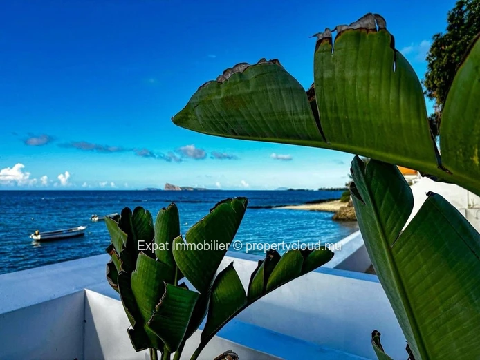 Splendide Villa en Résidence Sécurisée avec Accès Direct à la Mer à Pointe aux Canonniers
