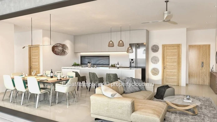 VENTE SUR PLAN – Appartement 3 chambres en suite au 2e étage – Grand Baie