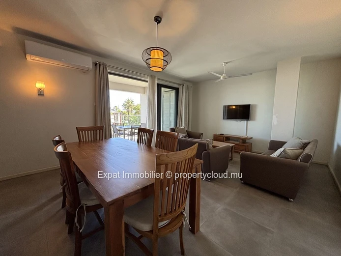 Appartement 3 chambres avec piscine à 5 minutes de la plage – Mont Choisy