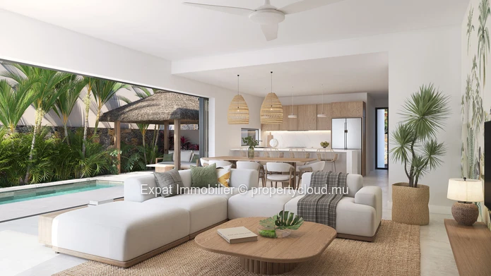 Élégance contemporaine et art de vivre tropical – Villa 4 chambres à Calodyne