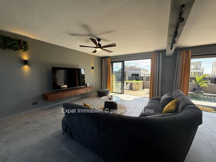 VILLA D’ARCHITECTE NEUVE 450M2 – ROOFTOP VUE MER, PRESTATIONS D’EXCEPTION & APPARTEMENT COMMUNICANT – Flic-en-Flac